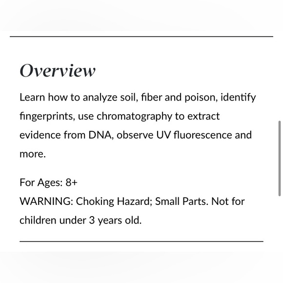 *NEW* Wild Environmental Science - Forensic Science Lab - Picture 5 of 6